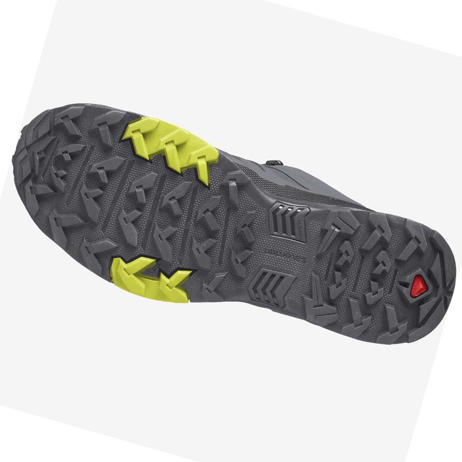 Salomon X ULTRA 4 GORE-TEX Túracipő Férfi Titán | HU 2036BEX